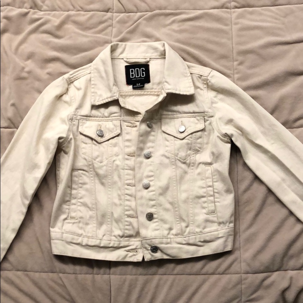 White Jean Jacket